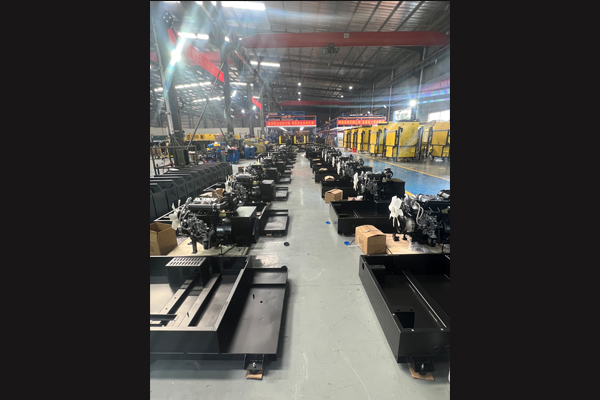 Diesel Generator Sets Under Assembly Amid Growing Demand