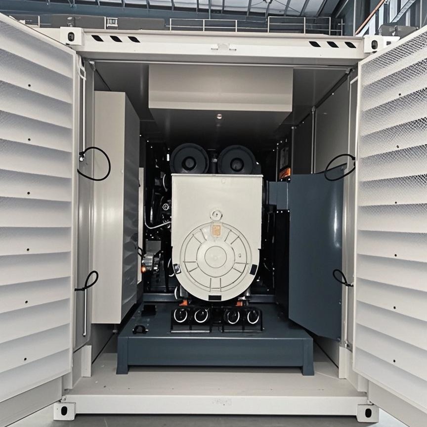 LEHUI 50HZ Cummins 2250KVA QSK60-G21 Engine Quiet Diesel Generators