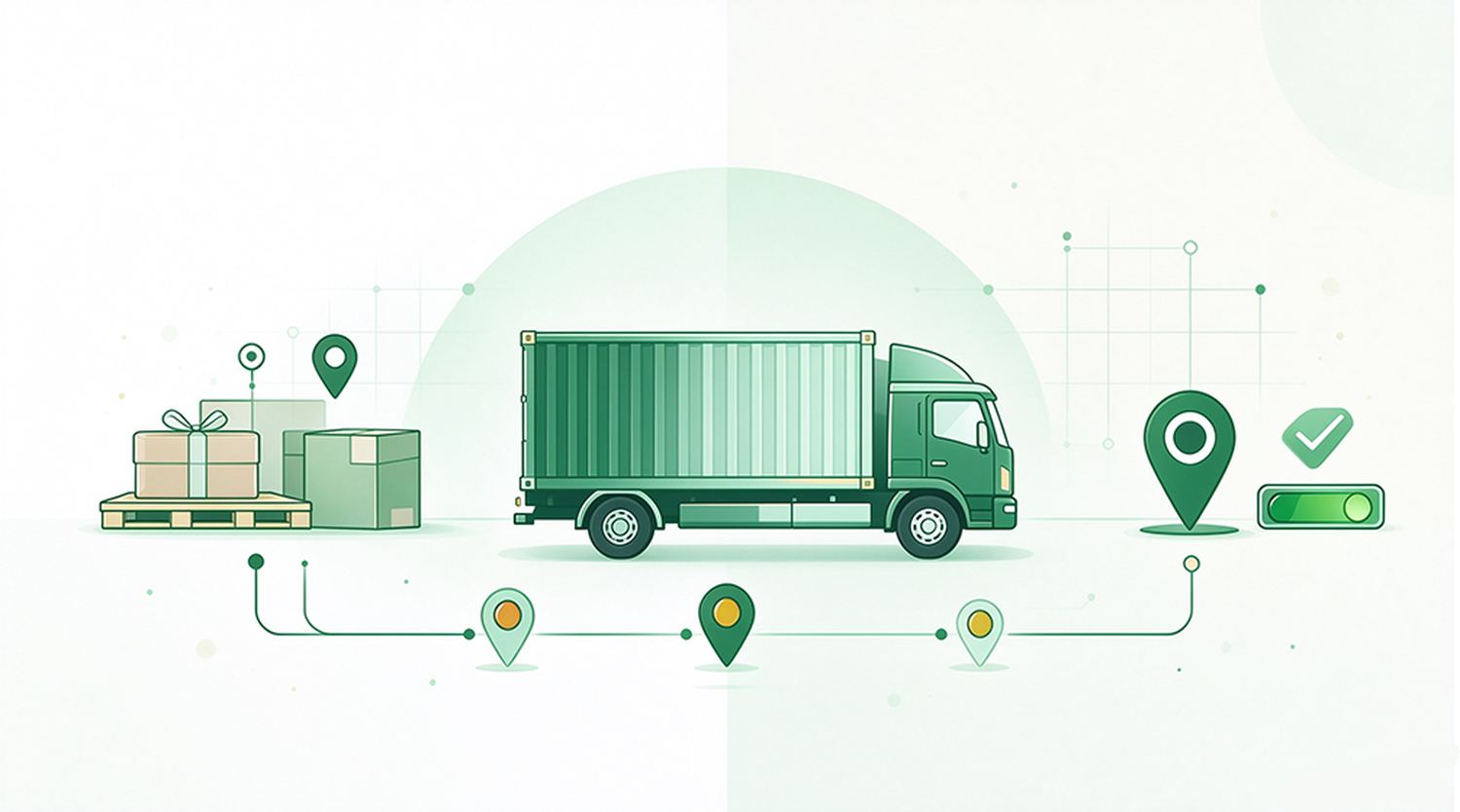 Packed light tower and generator set shipped from the LEHUI factory to the customer port with tracking