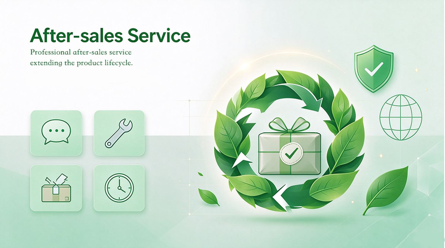 LEHUI after-sales service with genuine spare parts and global long-term technical support